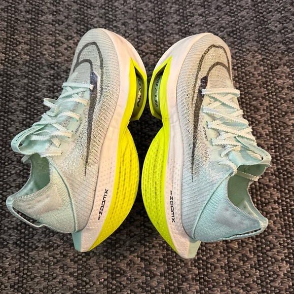 Men’s Sz 6.5 - Nike Air Zoom Alphafly NEXT% 2 Green - DV9422-300 - Picture 7 of 14